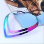 LZHLQ Geometric Hollow Metal Torques Women Trendy Simple Smooth Choker Necklaces  Plated Collars Nec