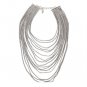 JUJIA Luxury metal chain choker Maxi Statement Necklace 2017 Multilayer Wedding chokers Collier Fash