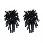 JUJIA hand made New good quality crystal beads earrings Jewelry Hot Selling Elegant long beads Chrys