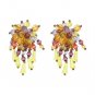 JUJIA hand made New good quality crystal beads earrings Jewelry Hot Selling Elegant long beads Chrys