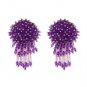 JUJIA hand made New good quality crystal beads earrings Jewelry Hot Selling Elegant long beads Chrys
