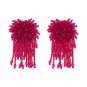 JUJIA hand made New good quality crystal beads earrings Jewelry Hot Selling Elegant long beads Chrys