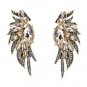 18 designs new good quality earring Statement Trendy Jewelry Elegant Shiny Resin Stone Stud Earrings