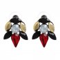 18 designs new good quality earring Statement Trendy Jewelry Elegant Shiny Resin Stone Stud Earrings
