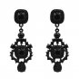 18 designs new good quality earring Statement Trendy Jewelry Elegant Shiny Resin Stone Stud Earrings