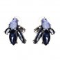 18 designs new good quality earring Statement Trendy Jewelry Elegant Shiny Resin Stone Stud Earrings