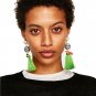 JUJIA good quality FIRENZE FRINGE DROPS earrings fashion women statement jewelry POMPOM EARRINGS dan