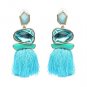 JUJIA good quality FIRENZE FRINGE DROPS earrings fashion women statement jewelry POMPOM EARRINGS dan