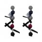 JUJIA 7 colors New Arrival Free shipping vintage hand made ribbon beads drop Earring for lady jewel