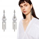 Fashion earring women fashion long tassel design statement stud Earrings for women jewelry wholesale