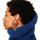 JUJIA hand made New good quality crystal beads earrings Jewelry Hot Selling Elegant long beads tasse
