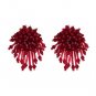 JUJIA hand made New good quality crystal beads earrings Jewelry Hot Selling Elegant long beads tasse
