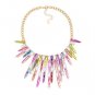 JUJIA 2017 new good quality Free Shipping fashion torques colorful necklace choker pendant statement