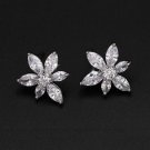 JUJIA Good quality Hot sale New simple small cubic zirconia earrings fashion women statement earring