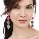 JUJIA Good Quality T Show Bohemia Tassels Dangle Earrings Women Accessories Cotton Handmade Fringed 