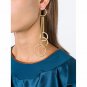 JUJIA 3 colors Good Quality Simple Style metal statement stud Earrings Jewelry for women