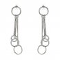 JUJIA 3 colors Good Quality Simple Style metal statement stud Earrings Jewelry for women