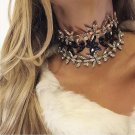 New Hot choker necklace fashion necklace costume collar bib torques coin statement choker necklace f