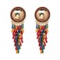 JUJIA FIRENZE FRINGE DROPS earrings fashion women statement crystal beads tassel EARRINGS dangle dro