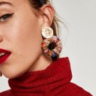 Boho Maxi Earrings Jewelry Ethnic Colorful Design Statement Drop Dangle Earrings For Women  Brincos 