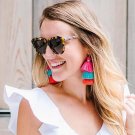 Bohemia Tassels Earrings For Women Beach Jewelry Long Dangle Drop Fringe Earrings Statement Brincos 