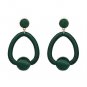 JUJIA 7 colors statement pom pom drop earring Jewelry Hot Selling Elegant Earrings for Women earring