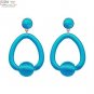 JUJIA 7 colors statement pom pom drop earring Jewelry Hot Selling Elegant Earrings for Women earring