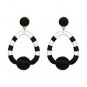 JUJIA 7 colors statement pom pom drop earring Jewelry Hot Selling Elegant Earrings for Women earring
