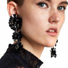JUJIA 5 color design Trend fashion women Ethnic statement Sequins tassel Earrings for women jewelry 