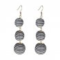 JUJIA Good Quality POM POM CRISPIN BALL DROP EARRINGSS JEWELRY FASHION WOMEN STATEMENT DROP EARRING 