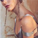 JUJIA Metal Chain Long Tassel Earrings Trendy Jewelry Ethnic Statement Dangle Drop Earrings For Wome