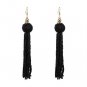 JUJIA 8 colors FIRENZE FRINGE DROPS earrings fashion women statement beads tassel EARRINGS dangle dr