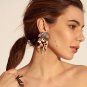 2 Color Trending  Boho Vintage Style Fashion Women Ethnic Statement Resin Earrings For Women Party G