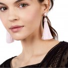 JUJIA 6 colors fashion good quality tassel earrings Jewelry Hot Selling women long Gabriela Fringe D