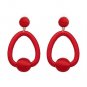 Big Boho Trendy Fashion Handmade Long Earrings Geometric Fringe Femme Drop Dangle Earrings Jewelry p