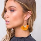 JUJIA 2017 Cotton Fringed Earrings Ethnic Jewelry Bohemia Tassels Dangle Drop Earrings Women Accesso