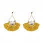 JUJIA 2017 Cotton Fringed Earrings Ethnic Jewelry Bohemia Tassels Dangle Drop Earrings Women Accesso