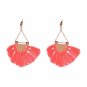 JUJIA 2017 Cotton Fringed Earrings Ethnic Jewelry Bohemia Tassels Dangle Drop Earrings Women Accesso