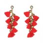 JUJIA Colorful Boho Long Earrings Fringed Drop Earring Vintage Ethnic Statement Jewelry Tassel Earri