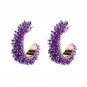 JUJIA Vintage Fashion Statement Earring Charm Crystal Beads Fringe Earrings For Women boucle d\'orei