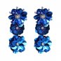 Fashion Charm Flower Big Maxi Earrings Resin Long Dangle Statement Earrings For Women Jewelry Brinco