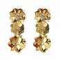 Fashion Charm Flower Big Maxi Earrings Resin Long Dangle Statement Earrings For Women Jewelry Brinco
