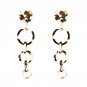 Fashion Geometric Long Earring Drop Earrings Round Circle New Acrylic Big Earrings Bijoux Brincos