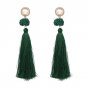 JUJIA Drop Earrings For Women Bohemian Ethnic Simulated Pearl Long Tassel Earrings Fashion Jewelry