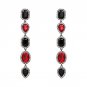 JUJIA Fashion Crystal Drop Dangle Earrings For Women Charm Luxury Statement Jewelry Long Tassel Earr
