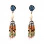 Beaded Tassel Earrings Charm Bohemia Long Colorful Earrings For Women Boho Drop Earrings Dangle Fash