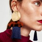 2017 Fashion Bohemian Statement Jewelry Tassel Drop Earrings For Women Ethnic Fringed Dangle Earring