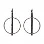 2017 Round Earrings Geometric Beads Drop Earrings For Women Vintage Statement Long Pendant Dangle Ea