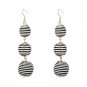 JUJIA 2017 Ethnic Long Ball Pom Pom Earrings Handmade Statement Drop Earrings For Women Jewelry pend