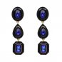 Hot Sale Elegant Classic Pendientes Mujer New Colorful Crystal Water Drop Dangle Earrings For Women